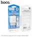 Адаптер сетевой HOCO Micro USB cable Glorious charger set C72Q QC3.0 18W черный
