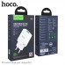 Адаптер питания зарядное HOCO Ardent single port charger N1 1USB 12W (Safety Certified) черное