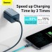 Адаптер сетевой BASEUS Type-C to Lightning cable Super Si Quick Charger Sets |Type-C, QC/PD, 3A,  20W|