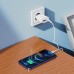 Адаптер сетевой HOCO Lightning Cable Star round dual port charger set C88A 2USB  черный