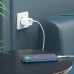 Зарядное устройство и кабель HOCO N19 25W Type-C to Lightning Rigorous charger set белый