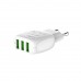 Блок - зарядное устройство 3 порта USB - LDNIO A3315 Micro USB кабель набор белый