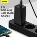 Зарядное устройство BASEUS GaN2 Lite Quick Charger 2 порта USB + Type-C 65W (CCGAN2L-B01) черное