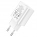 Зарядное устройство быстрое HOCO Jetta N22 Type-C выход мощностью 25W белое