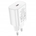 Зарядное устройство быстрое HOCO Jetta N22 Type-C выход мощностью 25W белое