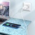 Зарядное устройство быстрое HOCO Jetta N22 Type-C выход мощностью 25W белое