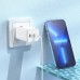 Блок питания зарядное HOCO Starlight N23 2 usb-c 45w белый