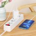 Блок питания зарядное HOCO Starlight N23 2 usb-c 45w белый