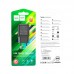 Зарядный блок - адаптер сетевой HOCO single port charger C96A 1USB 2.1A черный