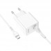 Комплект зарядный блок и кабель HOCO Proton C98A Micro USB Cable 1USB 18W белый