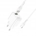 Зарядный комплект HOCO C98A Type-C cable Proton 1USB 18W белый