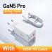 Адаптер - блок сетевой Baseus GaN5 Pro Fast Charger 65W + Type-C to Typc-C кабель белый