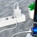 Набор зарядное и кабель Lightning  - BOROFONE Aspirer BA74A белый