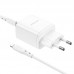 Зарядное устройство BOROFONE Type-C to Lightning  Reacher BN9 2Type-C 35W белое