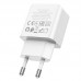 Зарядное устройство HOCO Leisure single port charger C106A блок адаптер белый