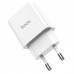 Зарядное устройство HOCO Leisure single port charger C106A блок адаптер белый