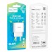 Зарядное устройство HOCO Leisure single port charger C106A блок адаптер белый