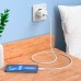 Комплект адаптер и кабель HOCO C106A Lightning Cable Leisure single port charger белый