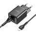 Набор блок и кабель HOCO N25 Maker + Lightning Cable dual port 2USB 2.1A белый