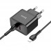 Набор зарядный HOCO N29 блок адаптер и кабель Type-C to Lightning белые