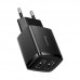 Зарядное устройство - адаптер сетевой Baseus Compact Charger 2U 10.5W (CCXJ010201) черное