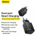 Зарядное устройство - адаптер сетевой Baseus Compact Charger 2U 10.5W (CCXJ010201) черное