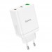 Зарядное устройство 3 порта юсб HOCO Start three-port charger N33 35W Адаптер сетевой блок белый