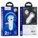 Автомобильное зарядное устройство Hoco Z40 Superior с двумя USB портами черное
