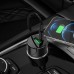 Зарядное - Адаптер авто HOCO Z42 Light road dual port digital display car charger 5A черное