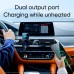 Адаптер автомобильный JOYROOM Mini dual-port ring-pull fast car charger C-A45 |1USB/1Type-c, QC/PD, 5A/20W|