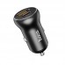 Адаптер автомобильный HOCO Smooth road car charger NZ5 само зарядное черное