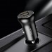 Адаптер автомобильный HOCO Smooth road car charger NZ5 само зарядное черное