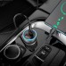 Адаптер автомобильный HOCO Type-C to Type-C cable Sprinter dual port car charger NZ8 синий