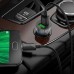 Зарядное автомобильный адаптер HOCO Z47 Transparent Discovery Edition 2USB черно прозрачный