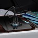 Адаптер автомобильный HOCO Lightning Cable car charger NZ7 1USB 20W серый