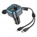 Адаптер автомобильный ФМ передатчик HOCO E74 Energy  car BT FM transmitter