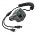 Адаптер автомобильный ФМ передатчик HOCO E74 Energy  car BT FM transmitter