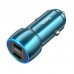 Адаптер автомобильный Tough dual port car charger Z48 2*Type-C 40W коричневый
