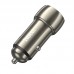 Адаптер автомобильный Tough dual port car charger Z48 2*Type-C 40W коричневый