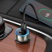 Адаптер автомобильный Type-C to Type-C Cable Tough dual port Z48 2 Type-C 40W brown