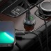 Адаптер авто + кабель Type-C to Lightning  - HOCO Transparent Discovery Edition dual port Z47A черные