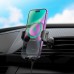 Держатель с беспроводной зарядкой HOCO HW4 Journey wireless fast charging car holder (air outlet)