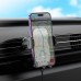 Держатель с беспроводной зарядкой HOCO HW4 Journey wireless fast charging car holder (air outlet)