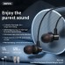 Наушники металлические Type-C - REMAX Metal Wired Earphone RM-560 серебристые