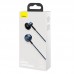 Наушники вкладыши BASEUS Encok 3.5mm Wired Earphone H19 (NGH19-03) синие