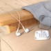 Наушники HOCO Lightning crystal earphones with mic M1 Max белые