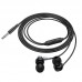 Наушники HOCO Delighted metal universal earphones with microphone M98 черные
