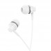 Наушники BOROFONE Singer universal earphones with microphone BM74 1.2m, Hi-Fi, HD Mic белые