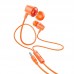 Наушники HOCO M107 Discoverer universal earphones with mic оранжевые