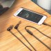 Наушники HOCO M107 Discoverer universal earphones with mic оранжевые